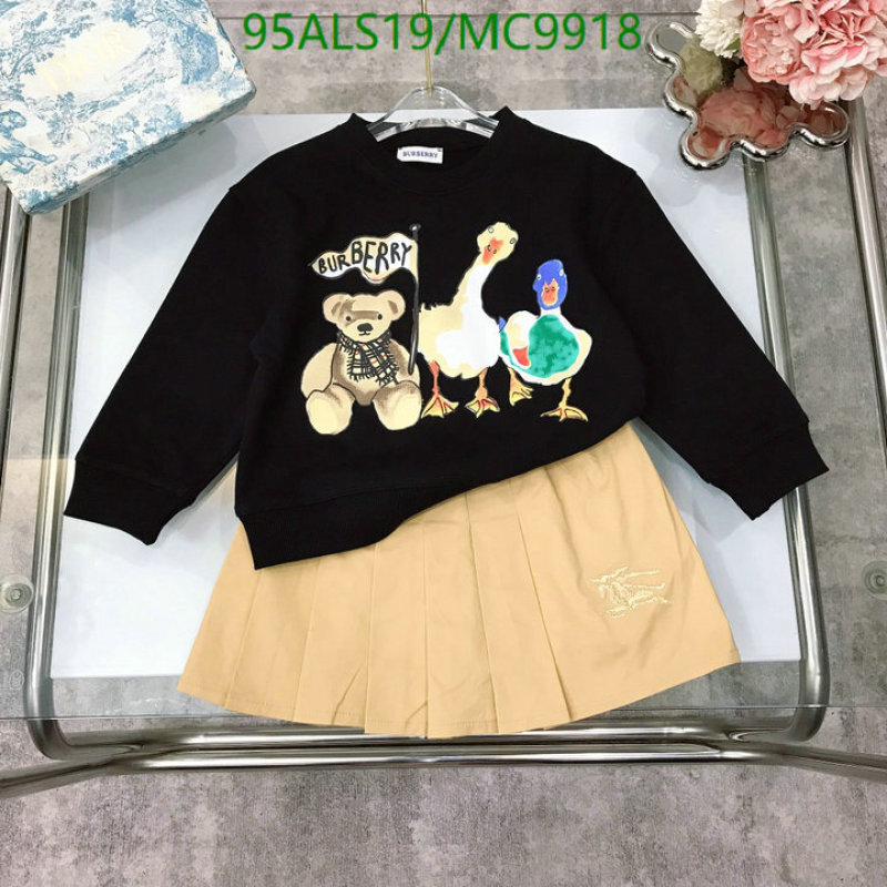 Burberry-Kids Clothing Code: MC9918 $: 95USD