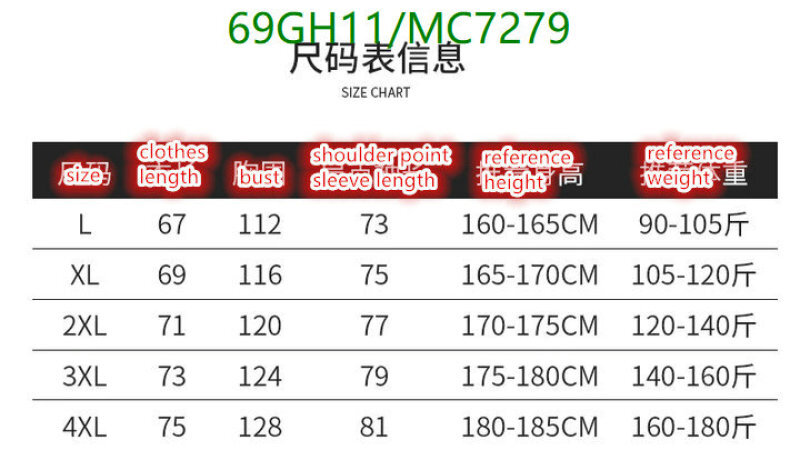The North Face-Clothing Code: MC7279 $: 69USD
