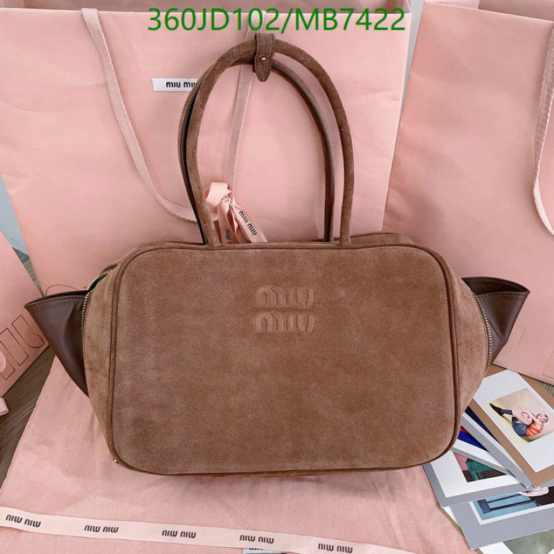Miu Miu-Bag-Mirror Quality Code: MB7422 $: 360USD