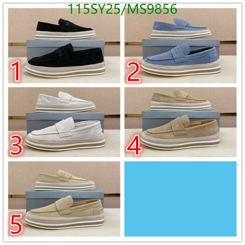 Prada-Men shoes Code: MS9856 $: 115USD