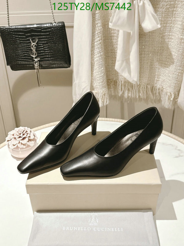 Brunello Cucinelli-Women Shoes Code: MS7442 $: 125USD