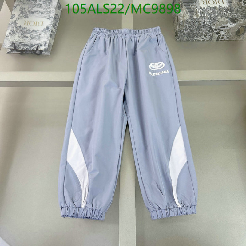 Balenciaga-Kids Clothing Code: MC9898 $: 105USD