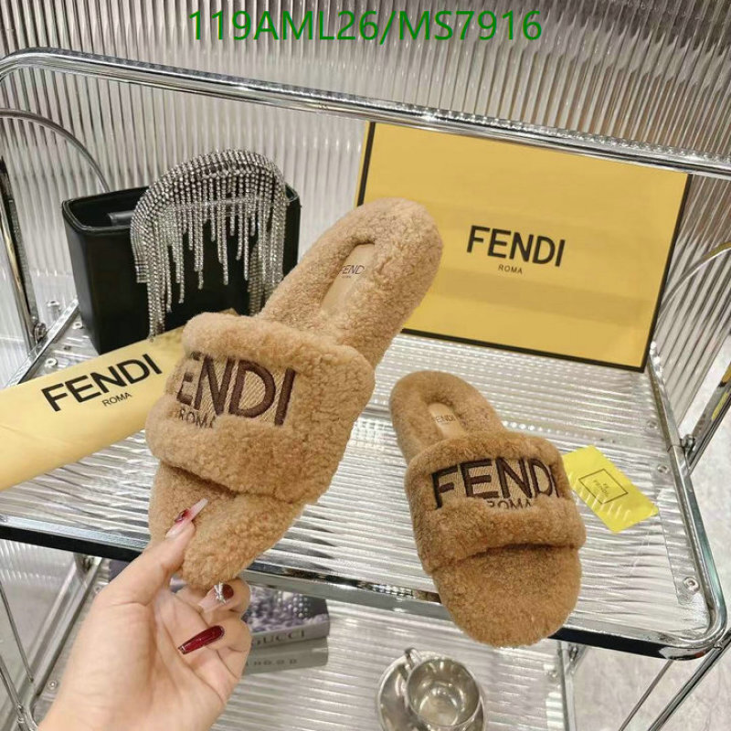 Fendi-Women Shoes Code: MS7916 $: 119USD