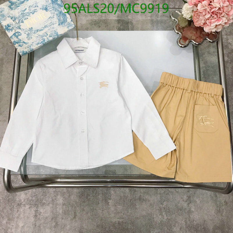 Burberry-Kids Clothing Code: MC9919 $: 95USD
