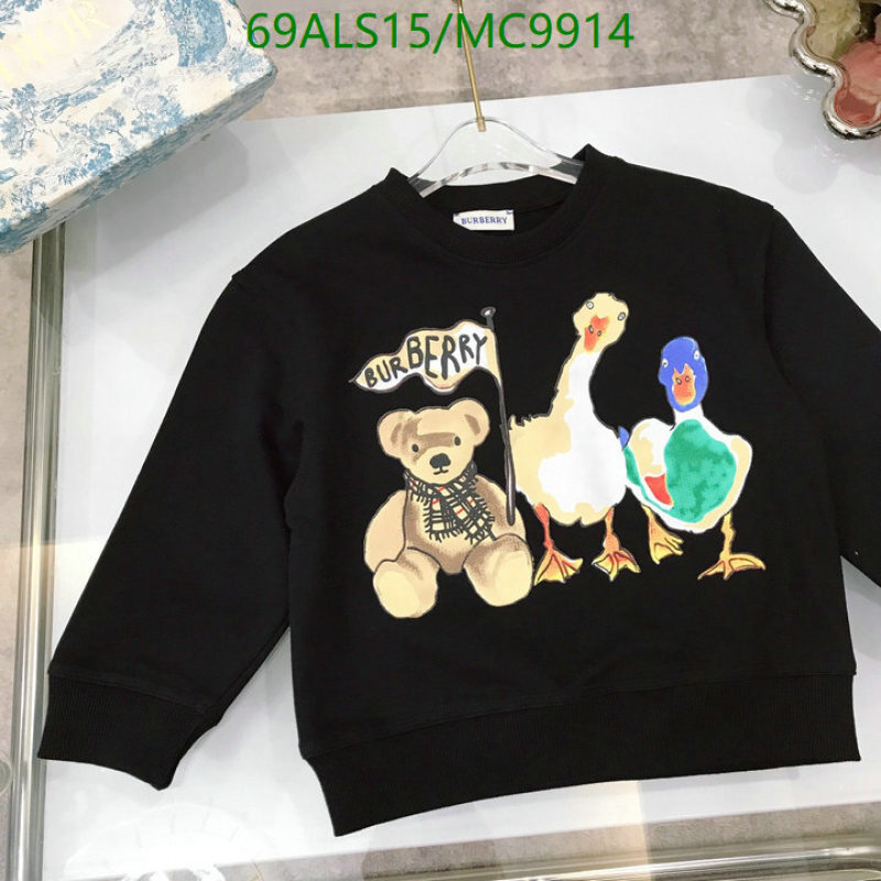 Burberry-Kids Clothing Code: MC9914 $: 69USD
