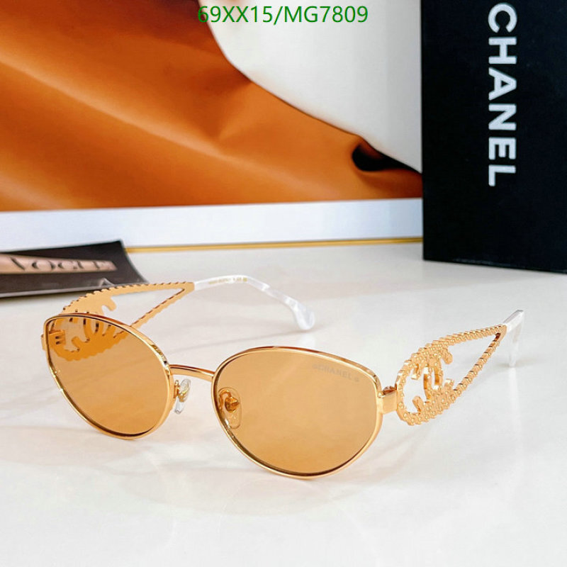 Chanel-Glasses Code: MG7809 $: 69USD