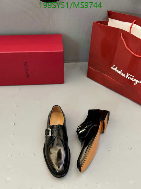 Ferragamo-Men shoes Code: MS9744 $: 199USD