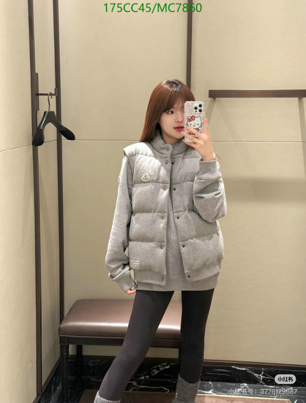 Moncler-Down jacket Women Code: MC7860 $: 175USD