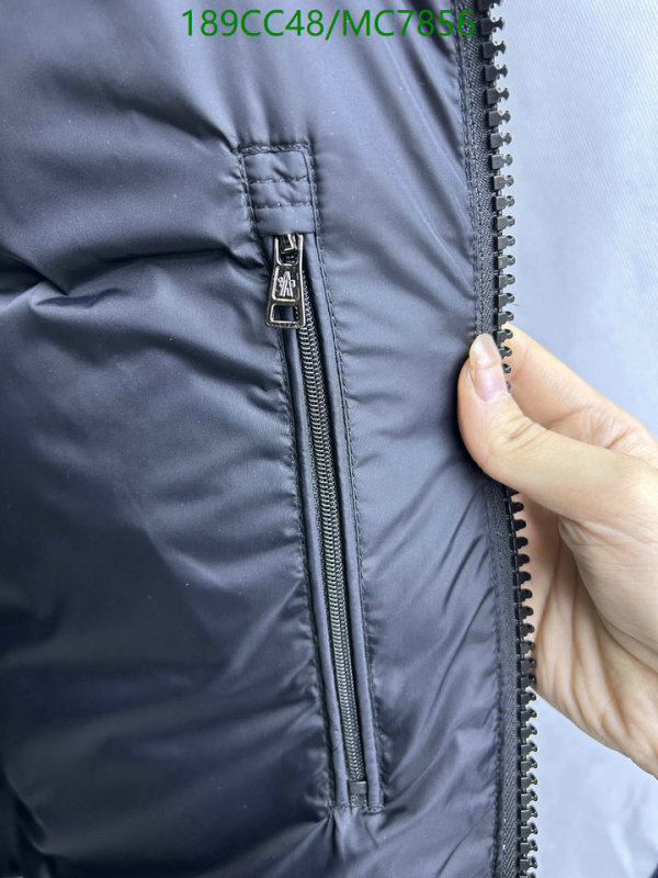 Moncler-Down jacket Men Code: MC7856 $: 189USD