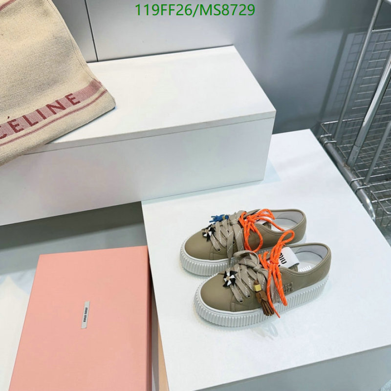 Miu Miu-Women Shoes Code: MS8729 $: 119USD