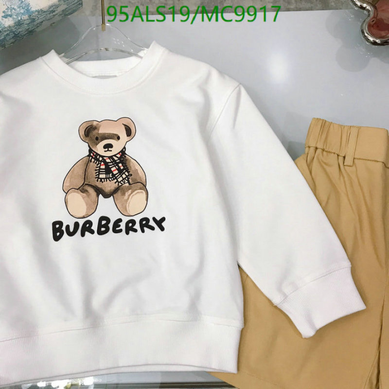 Burberry-Kids Clothing Code: MC9917 $: 95USD