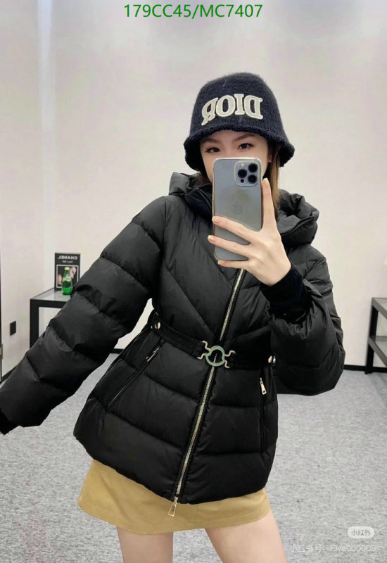 Moncler-Down jacket Women Code: MC7407 $: 179USD