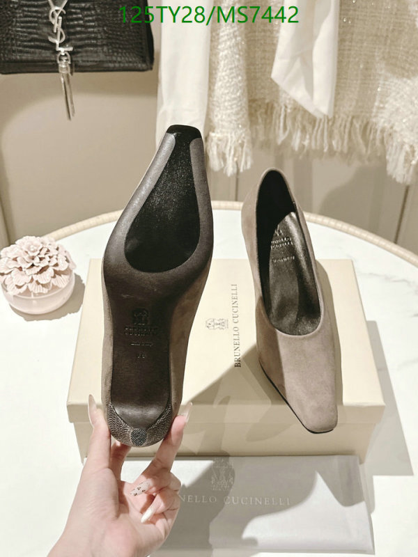 Brunello Cucinelli-Women Shoes Code: MS7442 $: 125USD