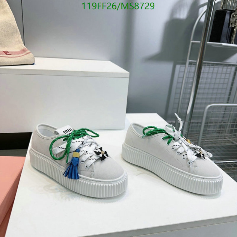 Miu Miu-Women Shoes Code: MS8729 $: 119USD