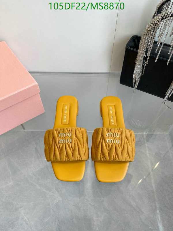 Miu Miu-Women Shoes Code: MS8870 $: 105USD