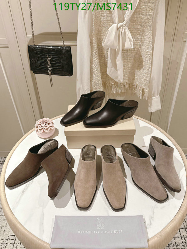 Brunello Cucinelli-Women Shoes Code: MS7431 $: 119USD
