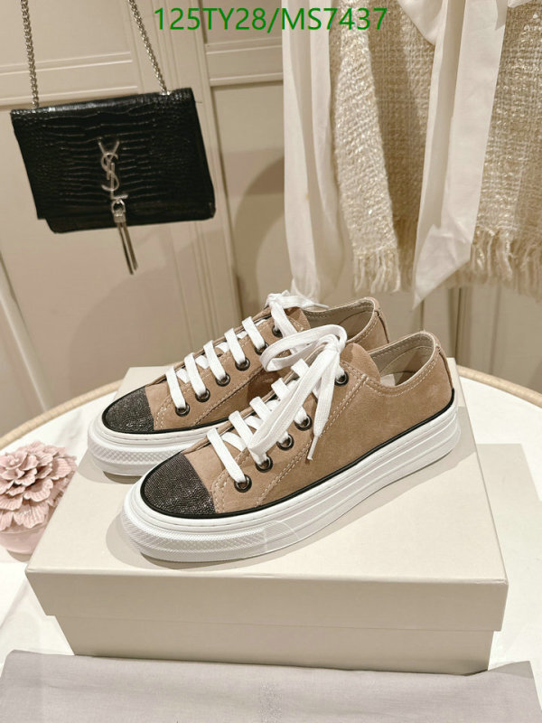 Brunello Cucinelli-Women Shoes Code: MS7437 $: 125USD