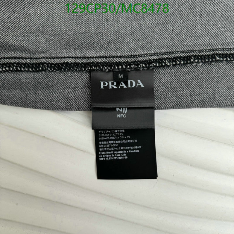 Prada-Clothing Code: MC8478 $: 129USD