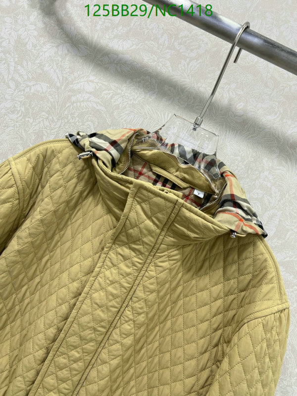 Burberry-Down jacket Women Code: NC1418 $: 125USD