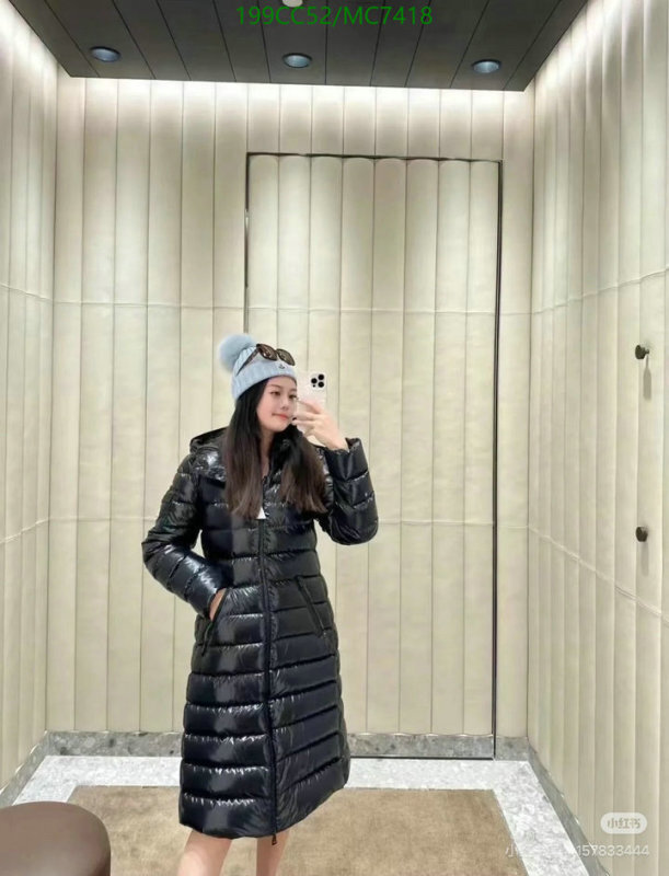 Moncler-Down jacket Women Code: MC7418 $: 199USD