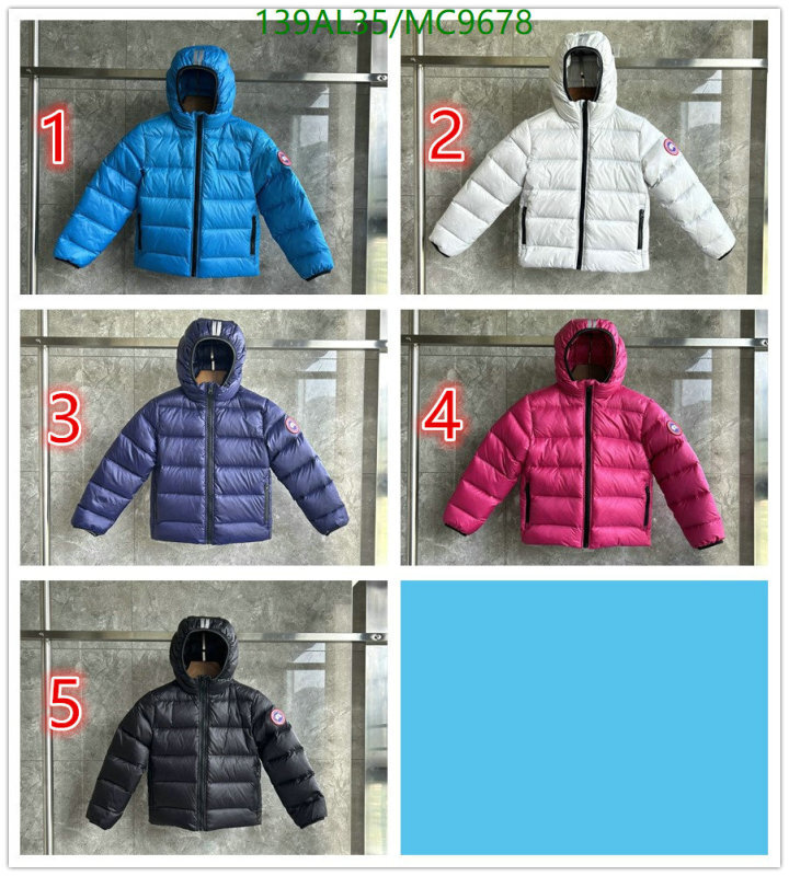 Canada Goose-Kids Clothing Code: MC9678 $: 139USD