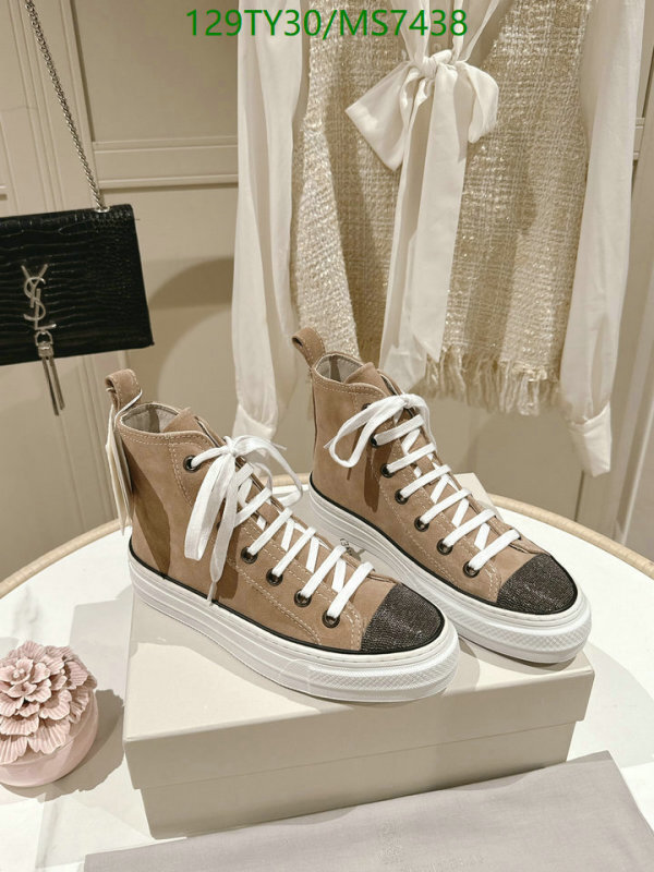 Brunello Cucinelli-Women Shoes Code: MS7438 $: 129USD