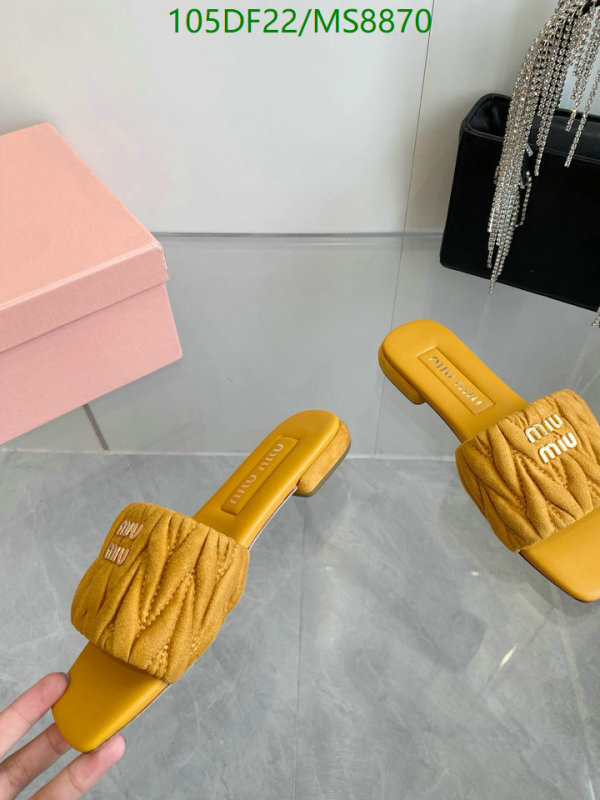 Miu Miu-Women Shoes Code: MS8870 $: 105USD