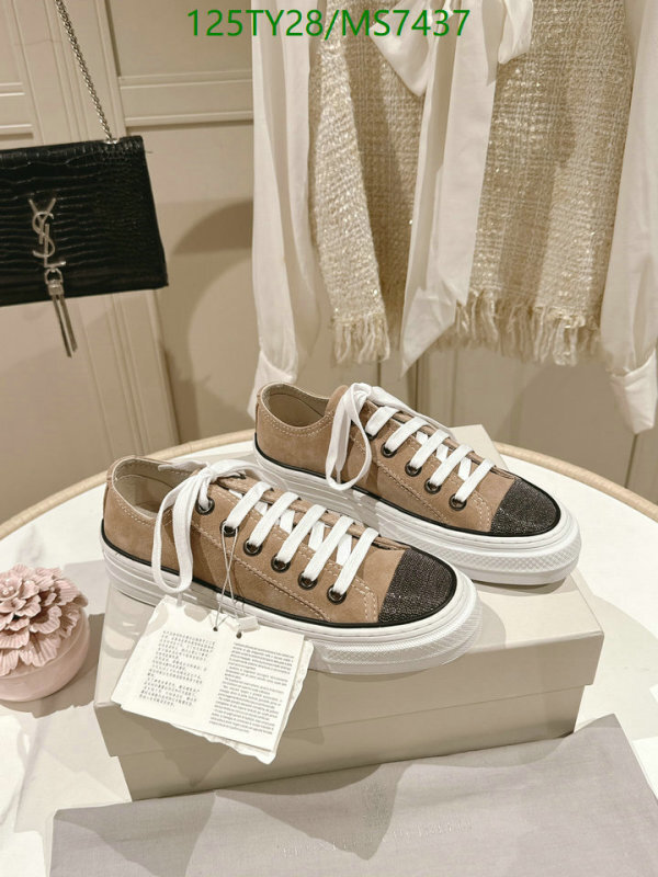 Brunello Cucinelli-Women Shoes Code: MS7437 $: 125USD