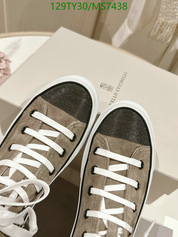 Brunello Cucinelli-Women Shoes Code: MS7438 $: 129USD
