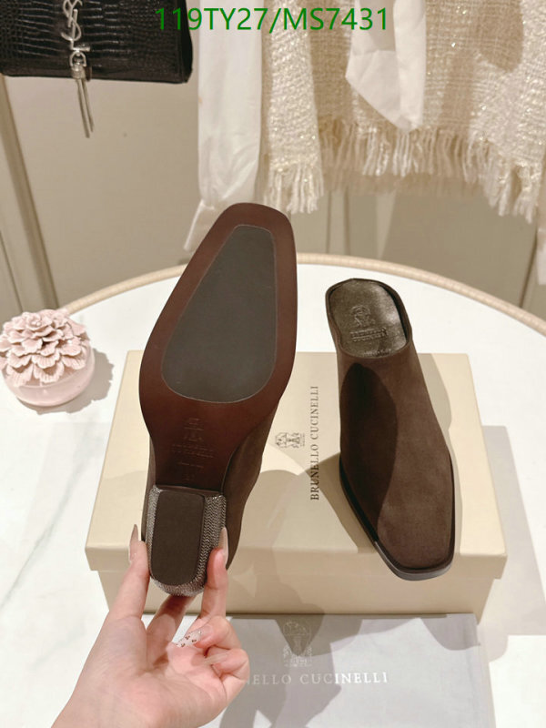 Brunello Cucinelli-Women Shoes Code: MS7431 $: 119USD