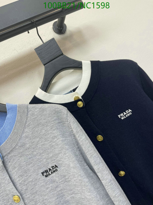 Prada-Clothing Code: NC1598 $: 100USD