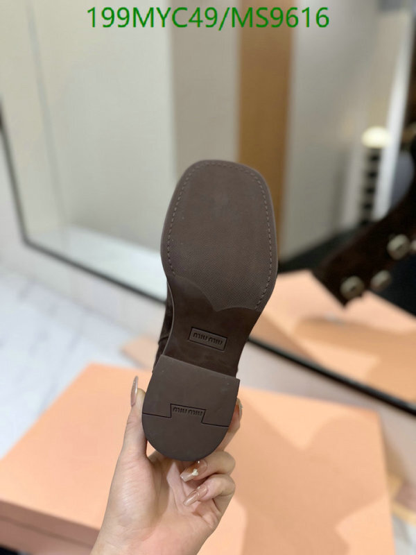 Miu Miu-Women Shoes Code: MS9616 $: 199USD