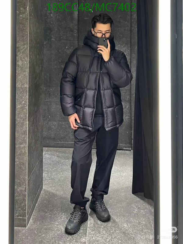 Moncler-Down jacket Women Code: MC7402 $: 189USD