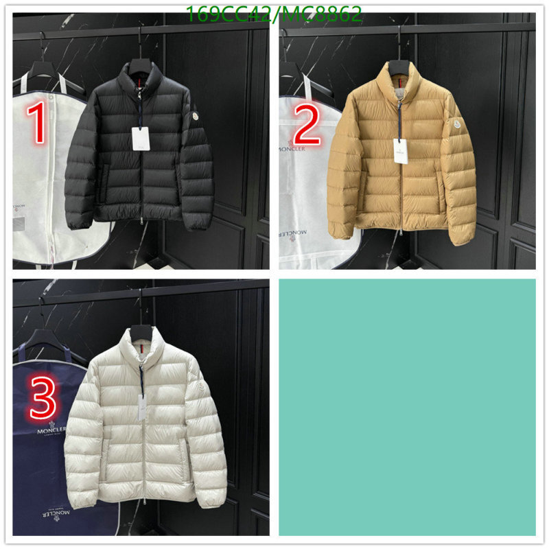 Moncler-Down jacket Women Code: MC8862 $: 169USD