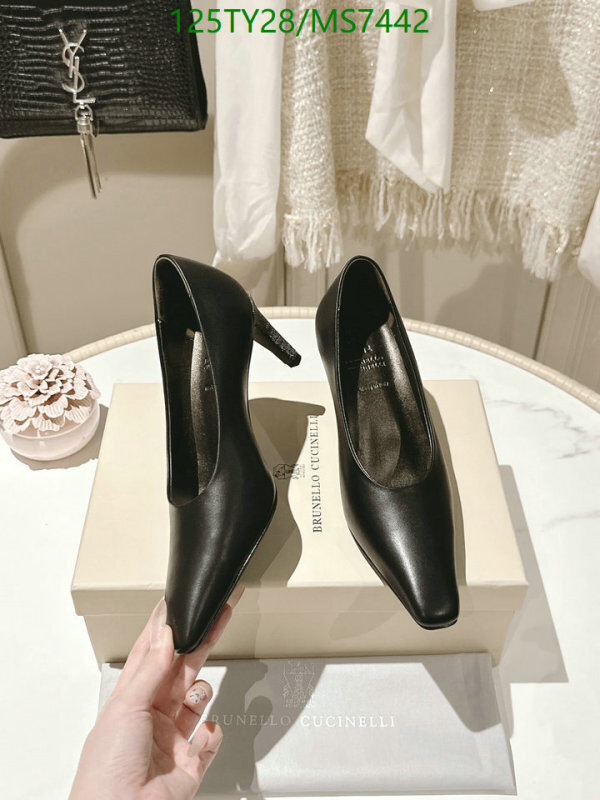 Brunello Cucinelli-Women Shoes Code: MS7442 $: 125USD