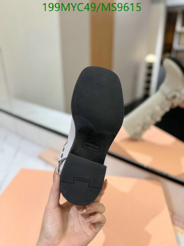 Miu Miu-Women Shoes Code: MS9615 $: 199USD