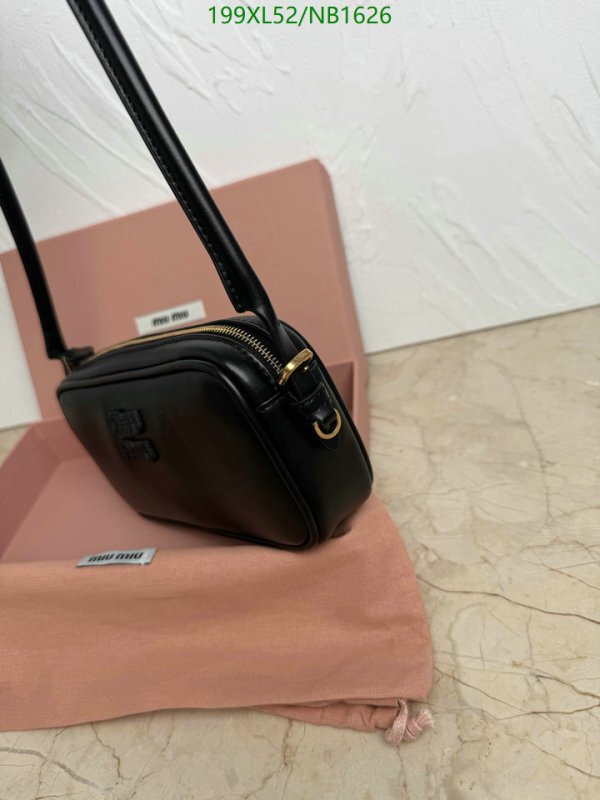 Miu Miu-Bag-Mirror Quality Code: NB1626 $: 199USD