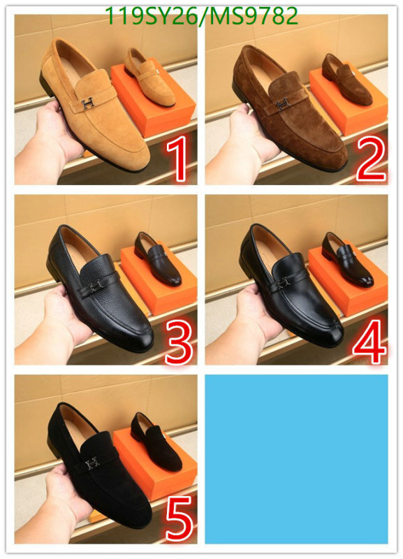Hermes-Men shoes Code: MS9782 $: 119USD