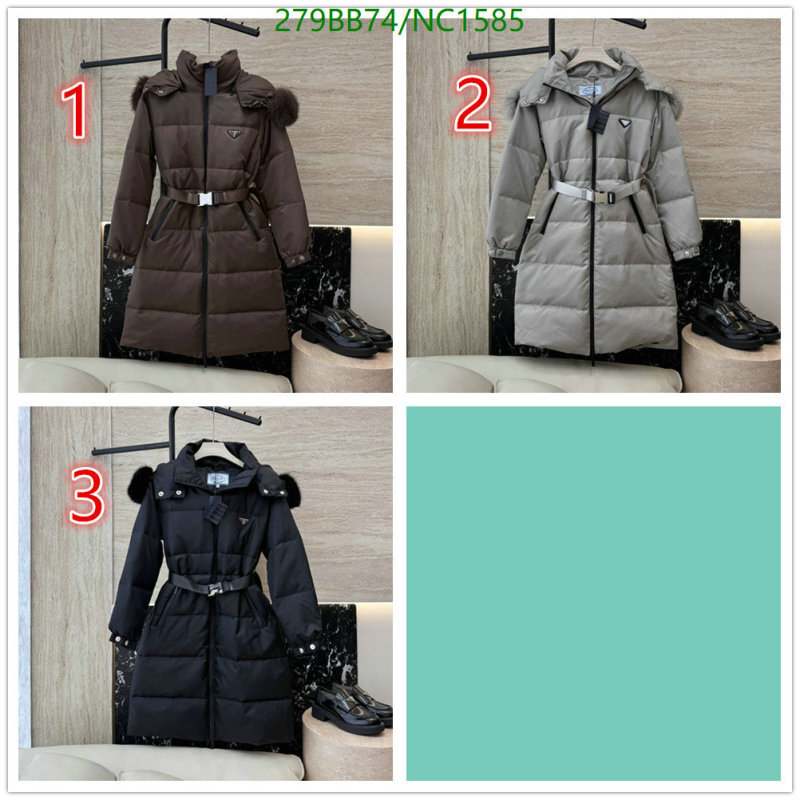 Prada-Down jacket Women Code: NC1585 $: 279USD