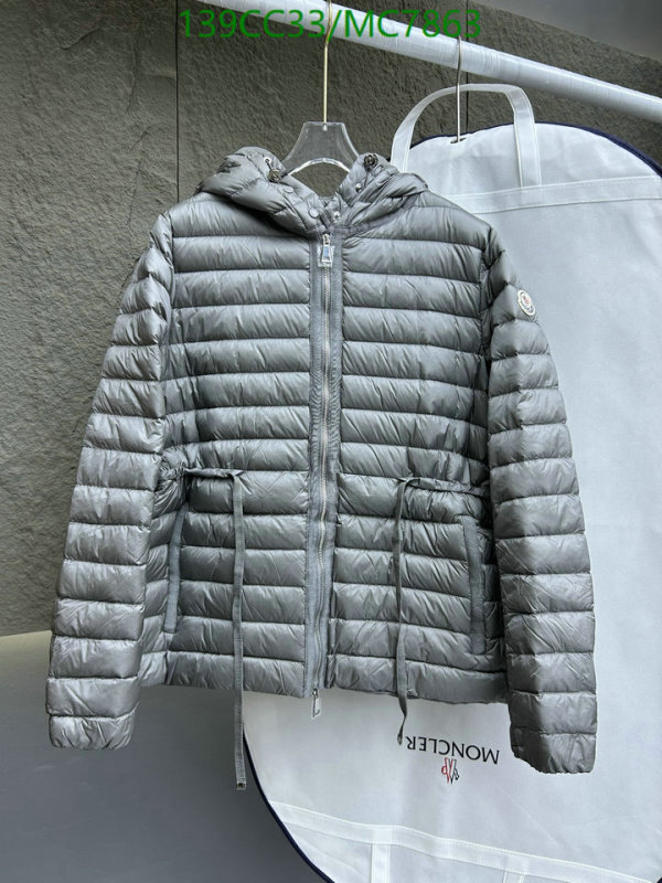 Moncler-Down jacket Women Code: MC7863 $: 139USD