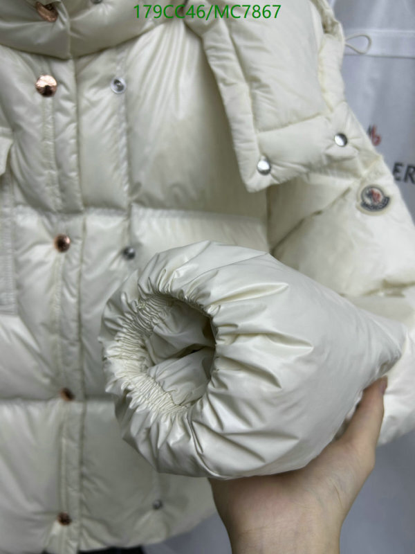 Moncler-Down jacket Women Code: MC7867 $: 179USD