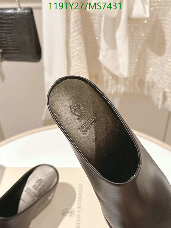 Brunello Cucinelli-Women Shoes Code: MS7431 $: 119USD