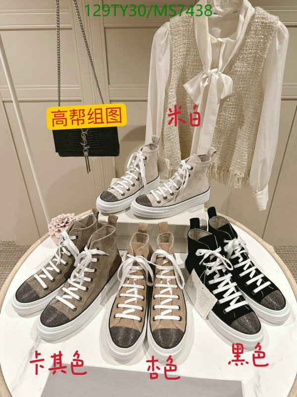 Brunello Cucinelli-Women Shoes Code: MS7438 $: 129USD