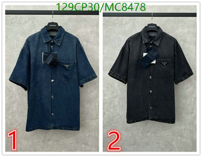 Prada-Clothing Code: MC8478 $: 129USD
