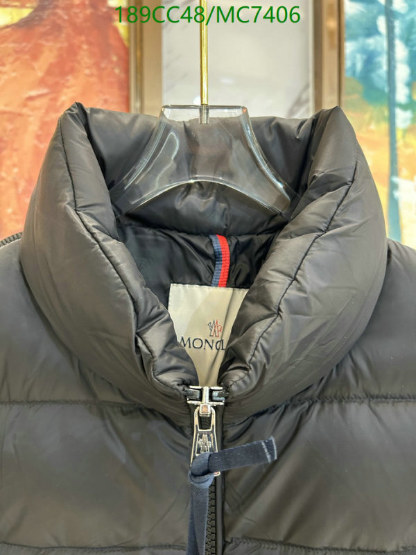 Moncler-Down jacket Men Code: MC7406 $: 189USD