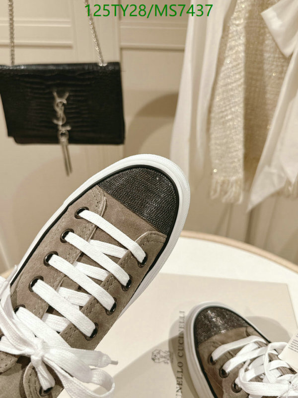 Brunello Cucinelli-Women Shoes Code: MS7437 $: 125USD