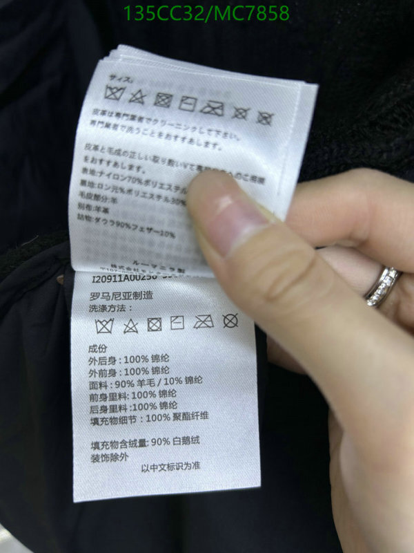 Moncler-Down jacket Women Code: MC7858 $: 135USD