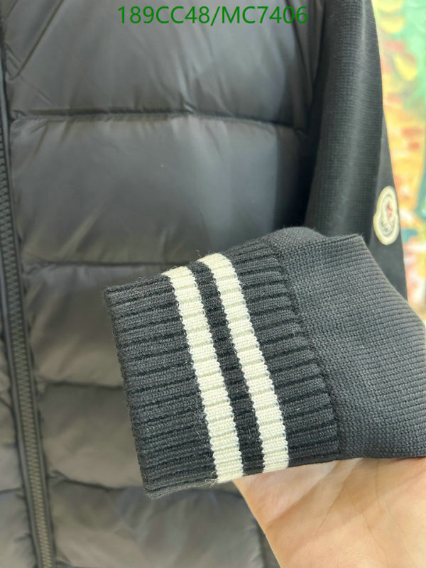 Moncler-Down jacket Men Code: MC7406 $: 189USD