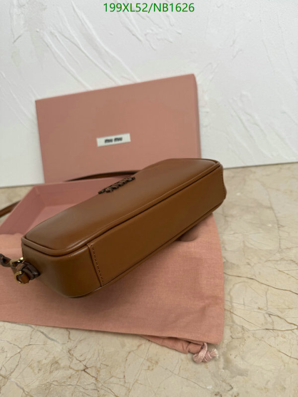 Miu Miu-Bag-Mirror Quality Code: NB1626 $: 199USD