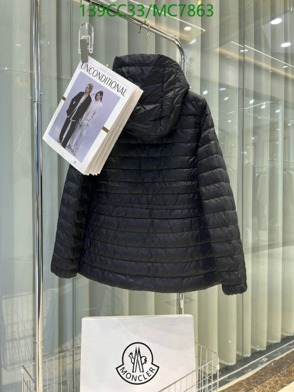 Moncler-Down jacket Women Code: MC7863 $: 139USD
